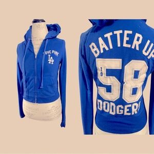VS Pink Dodgers Jacket XS
